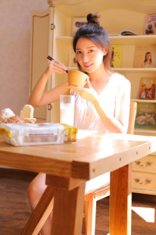和妈妈融为一体
